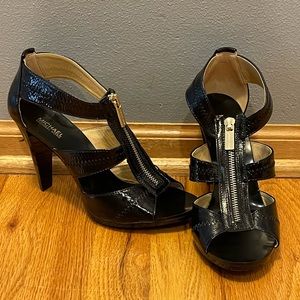 Michael Kors black high heels